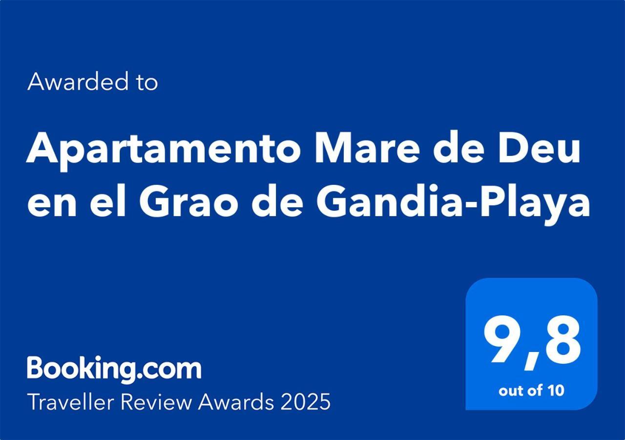 Mare De Deu, Vivienda Vacacional Para Familias Y Mayores De 25 Anos En El Grao De Gandia-Playa Playa de Gandia Eksteriør bilde